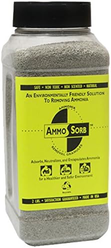 AMMOSORBNatural Aquarium Ammonia Remover Granules: 2 lb. Use in Tank or Filter (2lb Granules)