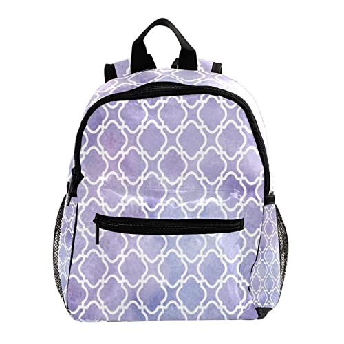 Sac à dos pour garçons et filles géométrique 30,5 cm multicolore