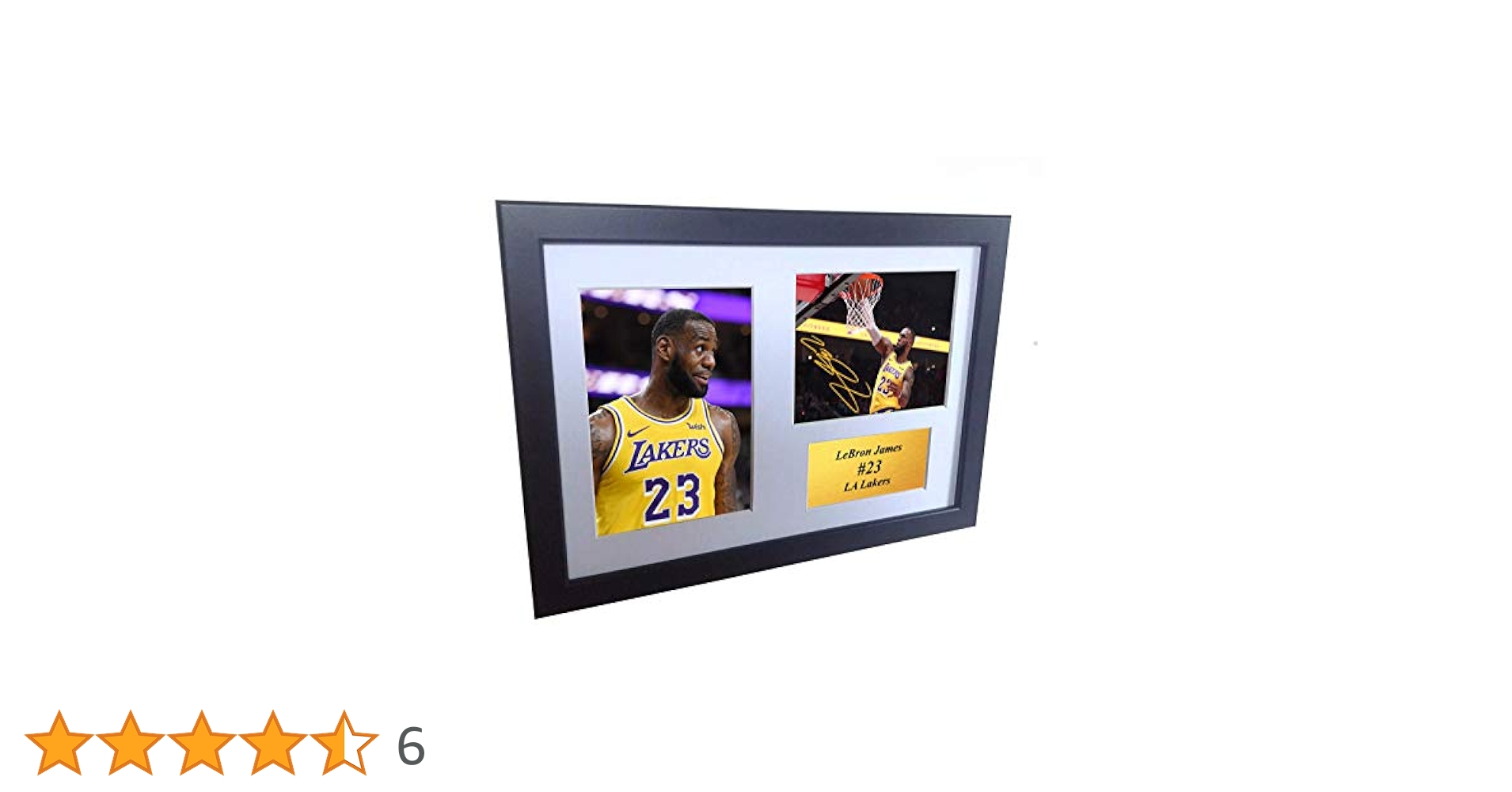 Amazon.co.jp: レブロン・ジェームズ - LA レイカーズ - 12x8 A4