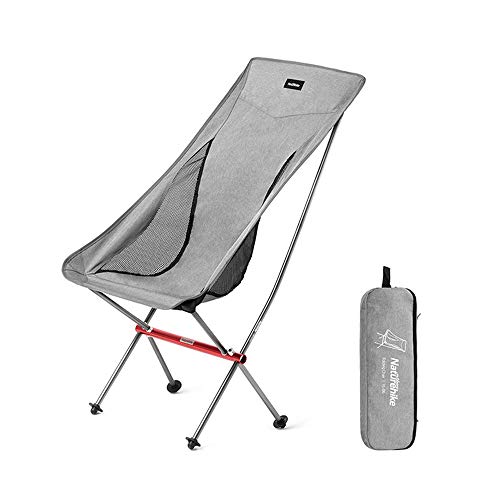 Chaise de camping ultra-légère avec sac de transport pour un encombrement minimal