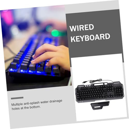 Clavier rétroéclairé avec 7 touches sans conflit et protection étanche pour PC