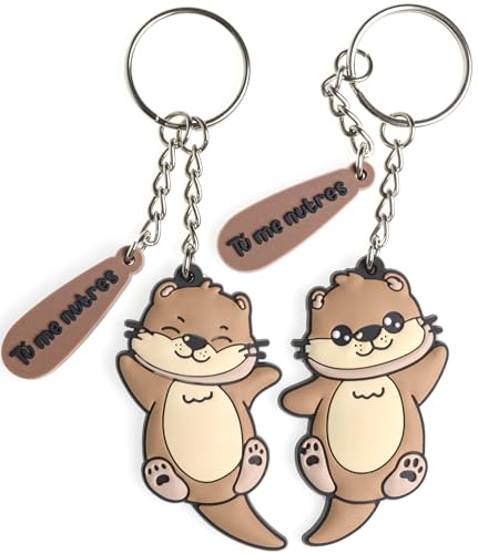 Galilea® Porta-chaves originais para casais - presente casal e amizade, originais e únicos, S