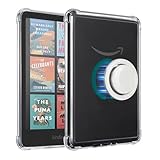 CoBak Magnetic Clear Case for 7" Kindle Paperwhite 12th 2024 and Colorsoft - Compatible with iPhone MagSafe, for PopSockets Grips, for Belkin/Anker Wireless Charging Pads and Magnetic Stand, Jade