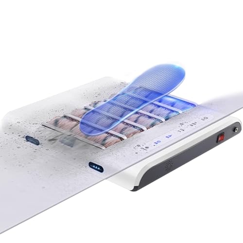 Miuxe Machine De Polissage De Chaussures À Induction Entièrement Automatique, Machine De Nettoyage De Semelles De Bottes/Chaussures Intelligentes, Kit De Nettoyage Rechargeable Portable