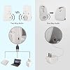 DM221 Audio Baby Monitor, 1000ft Range, Vibrating Sound Alert, Talk Back Intercom, Night Light, Noise Detection, Two Way Intercom, Point to Point (U.S.