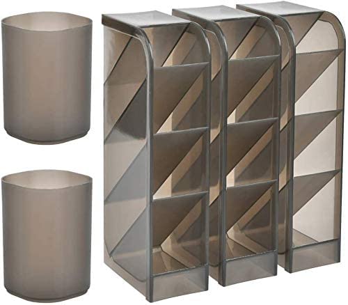 Amazon.co.jp: ペンスタンド 5個セット 斜め挿入と筒型タイプ ペン