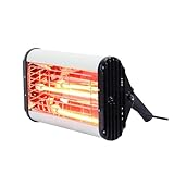 MEIVIYA Tragbare Mobile Infrarot-Lackierlampe, Hochtemperaturlampe, Trocknungslampe for Autolackierarbeiten, Mobile Backlampe(1 UK)