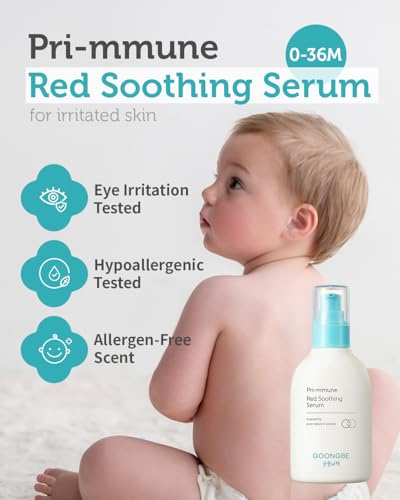 Pri-mmune-Red-Soothing-Serum-Korean-Baby-Soothing-Serum-Lightweight-Gel-Lotion-Refreshing-Cooling-Gel-for-Instant-Skin-Relief-for-Newborns-Babies-and-Toddlers-507-floz
