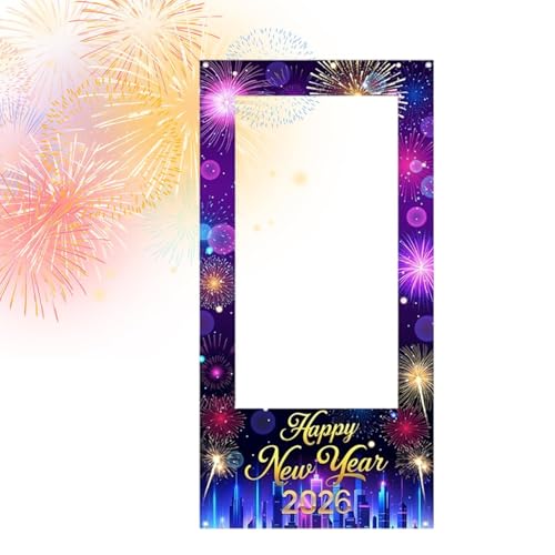 Marco para Selfies - Accesorio De Decoración para Eventos | Marco para Fotos 2026 | para Eventos Familiares Noches Estudios Fiestas Interiores Celebraciones