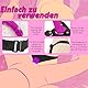 Meeteel 19cm Realistischer Dildo mit Starke Saugnapf Strap on Umschnalldildos für Frauen Bondage BDSM Anal Butt Plug Fetisch Analdildo Harness Sexspielzeug für Paare