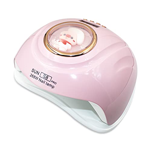 Cabine Estufa SUN S8 PRO LED UV 268W Unha Gel Acrigel Top Coat 57 LEDs Profissional Bivolt