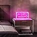 You're Like Really Pretty Neon Signs for Wall Decor, LED Neon Sign Aesthetic Room Decor for Teen Girls Neon Lights Signs for Bedroom, Salon, Wedding Party Pink Neon Name Sign