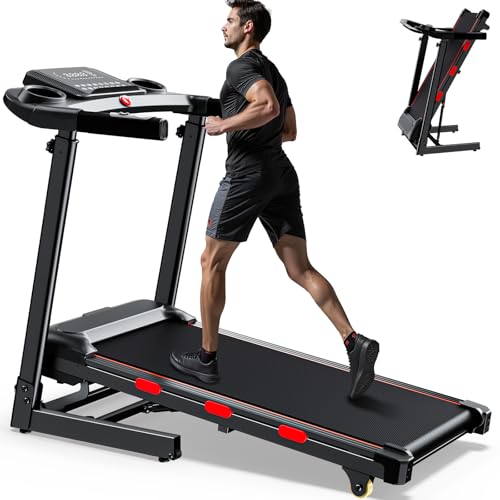 3.5 HP Treadmill with Auto Incline for Home -...