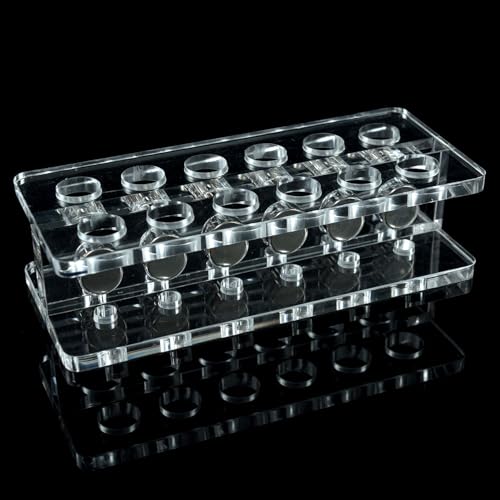 Image of Compact Magnetic Separation Racks for Preliminary Magnetic Beads Purification, for for 1.5ml /2ml centrifuge Tubes, 12-Wells