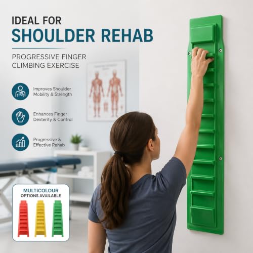 Image of Physio Equipment Multicolour Physiotherapy Finger Ladder Plastic (Shoulder Abduction Ladder)