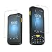 EXCEMO TC20 Tempered Glass Screen Protector for Zebra Symbol TC20 TC25 TC200J Barcode Scanner Handheld Mobile Computer, 4.3 Inch Display Protective Film, 9H Hardness Edge Protection (3Pcs)