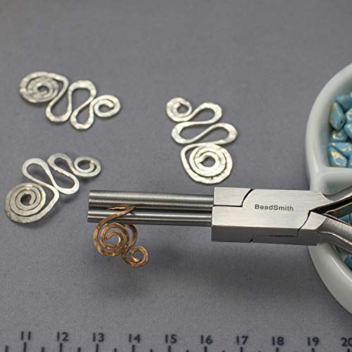 The Beadsmith Bail Making Pliers – Creates 3.5Mm And 5.5Mm Loops – Wire Looping And Wire Bending Plier – 7 Inches – Steel Head & Double Leaf Springs – Tool For Jewelry Making #TOP4