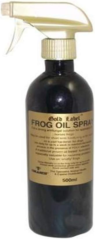 GOLD LABEL FROG OIL, Clear, 500 ml