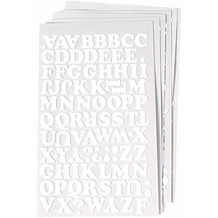 Amazon.com: Magfok Iron on Flock Letters 3/4-Inch Transfer, 8 Sheets ...
