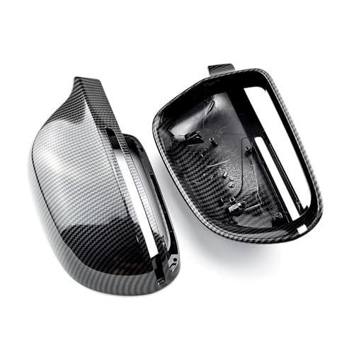 Coque de rétroviseur en fibre carbone véritable pour sublimer votre Audi A4 B8 au quotidien