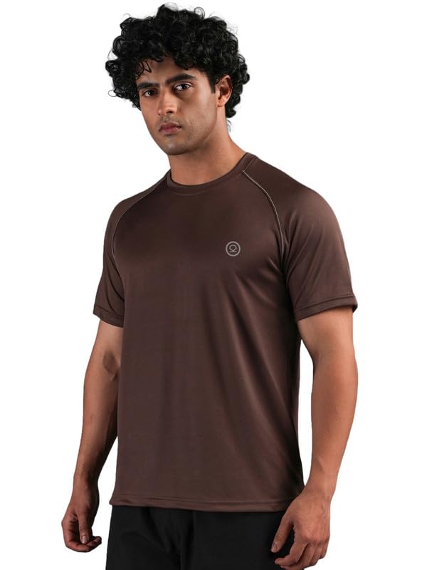 Image of CHKOKKO Gym T Shirts for Men Workout Activewear Solid Quick Dry Sports Tshirt for man Breathable Lightweight Half Sleeve Regular Fit Round Neck Running Boys T Shirt