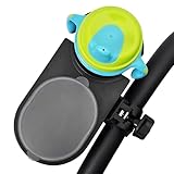 liuliuby Universal Stroller Snack Tray Attachment | Stroller Cup Holder Attachment Universal Snack Tray for Stroller Tray Attachment | Clip On Baby Stroller Accessories for Joggers, Umbrella & Wagons