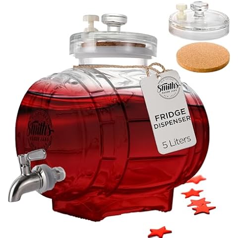 Distributeur d'eau Smiths Mason Jars 5L Cover