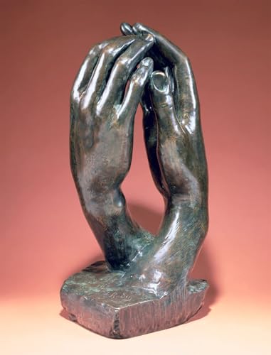 Peinture le Secret d'Auguste Rodin : impression sur toile effet huile haut de gamme 60x90