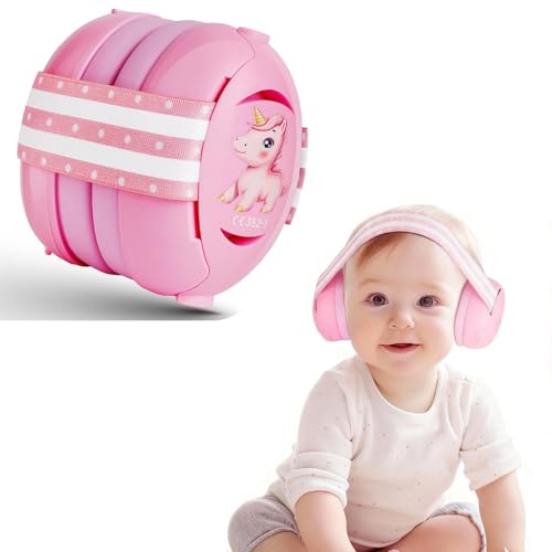 Floriogra Baby Headphones for Noise, Baby Ear Protection for Babies and Toddlers 0-36 Months - Adjustable Babies Noise Cancelling Headphones -Infant Ear Protection Earmuffs Against Hearing Damage