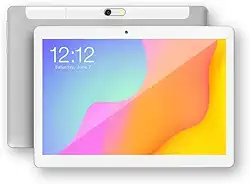 Tablet Android com compartimento para cartão SIM, tela HD WiFi Andorid 10,0 GMS, ROM 800 * 1280, câmera 500w, porta de carregamento tipo C - RAM 4 + 32 GB, bateria de 5000 mAh