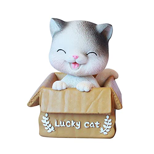 Figurine Chien Secoue-Tête Pour Voiture - Décoration Mignonne Dashboard - Cadeau Original Animaux
