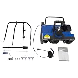 DIFU souffleuse à neige électrique 2400 W | souffleuse à neige électrique autonome pour l'extérieur | gouttière à 180° et double éclairage LED | largeur de travail 56 cm | jet de neige 7,6 m | - 5