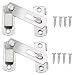 Produktbild HSeaMall 2 STÜCKE 3 Zoll Edelstahl Flip Latch Tor Verschlüsse Bar Riegel Sicherheit Türschloss für Tür Fenster Möbel Hardware
