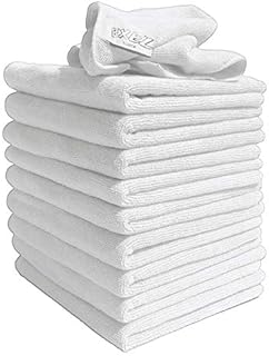 Exel 1 x Supercloth Medium Duty Microfibre Cloth ideal for Home, Car or Garden Pack of 10 Cloths - Green