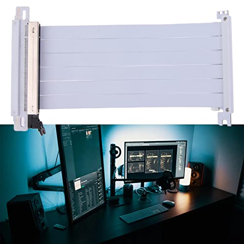 Câble PCIE X16 flexible anti-interférence Double Chevore Graphics pour montage vertical