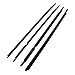 MotorFansClub 4PCS Weatherstrip Window Seal Fit for Land Cruiser Prado GX470 2003 2004 2005 2006 2007 2008 2009 Door Outside Trim Seal Belt, Black