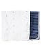 Carter's Boy's 2-Pack Swaddle Blankets Boating Theme; Blue/White, One Size