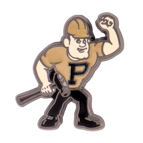 Image of Desert Cactus Purdue University Magnetic Metal Lapel Pin (E) | Officially Licensed PU Purdue Boilermakers Enamel Finish Lapel Pin Formal Wear Bag and Hat Jewelry Tie Track Brooch Pin