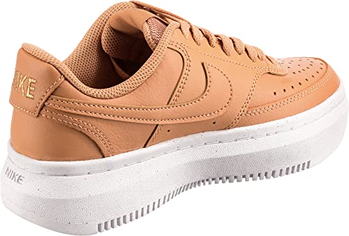 Nike Nike Women's Court Vision Alta Leather, Basketball Shoes, Tan, 11