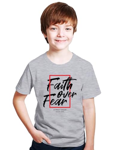 Image of XENOVAURBAN Kids Tshirts Combo of 3 Unisex Printed Round Neck Boys and Girls T-Shirts - P