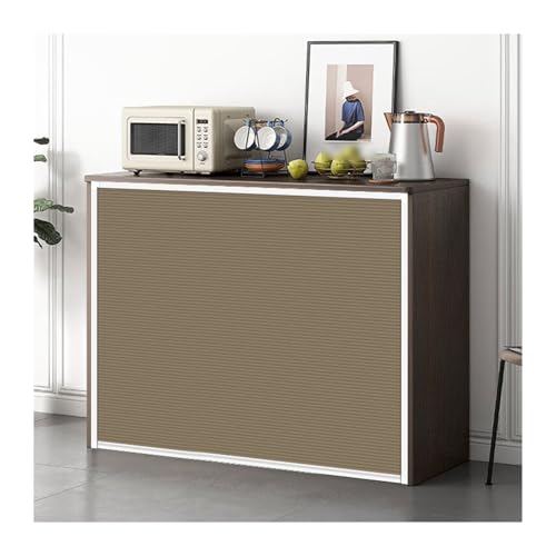 LXBAMKEA Cortinas De Cocina Plegables con Diseño De Panal, Cortinas para Estantes De Armario, Puerta De Acordeón para Armario/guardarropa, Baño Opacas Puerta Corredera