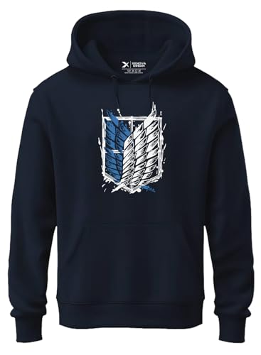 Image of XENOVAURBAN Hoodies | Unisex Hoodie Sweatshirt Anime Printed AOT1