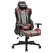 Homall Racing Office High Back PU Leather Computer Desk Video-Game-Chairs, Black/Gray