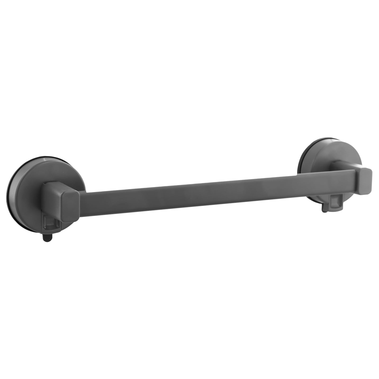 Ziyonix Grey Suction Towel Holder, Suction Cup Bathroom Towel Holder Towel Rail Suction Cup Reusable Bathroom Towel Rail Wall Mounted For Bathroom Kitchen