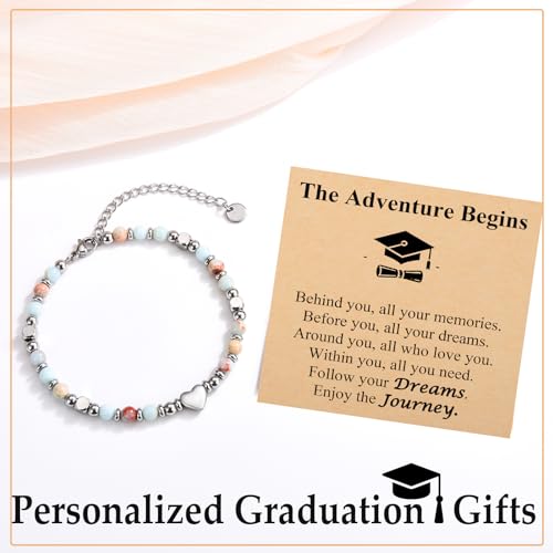 Graduation Gifts for Girls Graduate Bracelet for Her Teen Girl Gift Class of 2025, 5th, 8th, High School, Middle School, College3