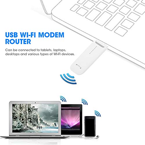 Compartilhamento de rede do cartão SIM Roteador Wi-Fi 4G Modem USB IEEE 802.11b para Tablet/Laptop/D