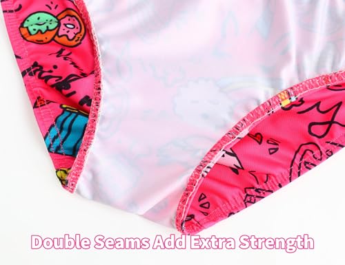 Image of Snowheart Girls Rash Guard Sets Long Sleeves Swimsuit 2 Pieces Tankini Bathing Suit Swimwear for Girls 3-12 Years