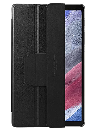 Image of Spigen Smart Fold | Samsung Galaxy Tab A7 Lite Case [Auto Sleep /Wake] [Trifold Stand] 8.7 inch Folio Full Cover | TPU+PU Leather - Black
