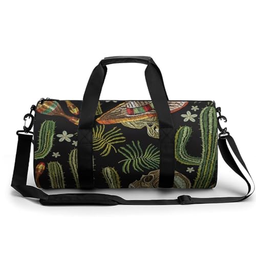 Sac de sport crâne cactus compact pour simplifier vos déplacements