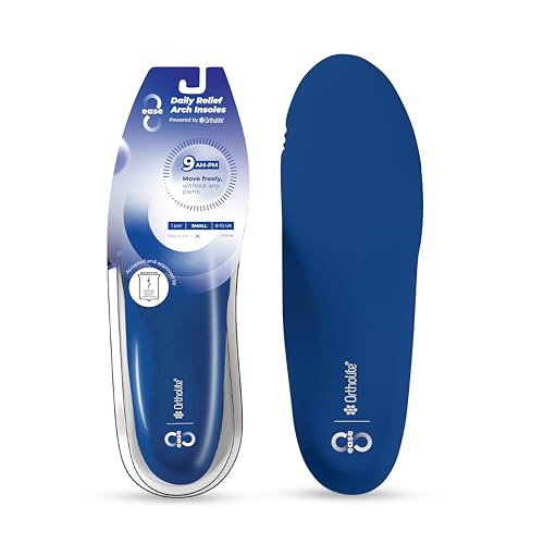 Image of 8ease Shoe Insoles for Men & Women – Arch Support Insole for Heel & Foot Pain Relief | Anti-Fatigue Cushion Inner Sole for All-Day Standing & Walking | PU Foam, Breathable & Washable (Medium (UK 8,9,10,11))